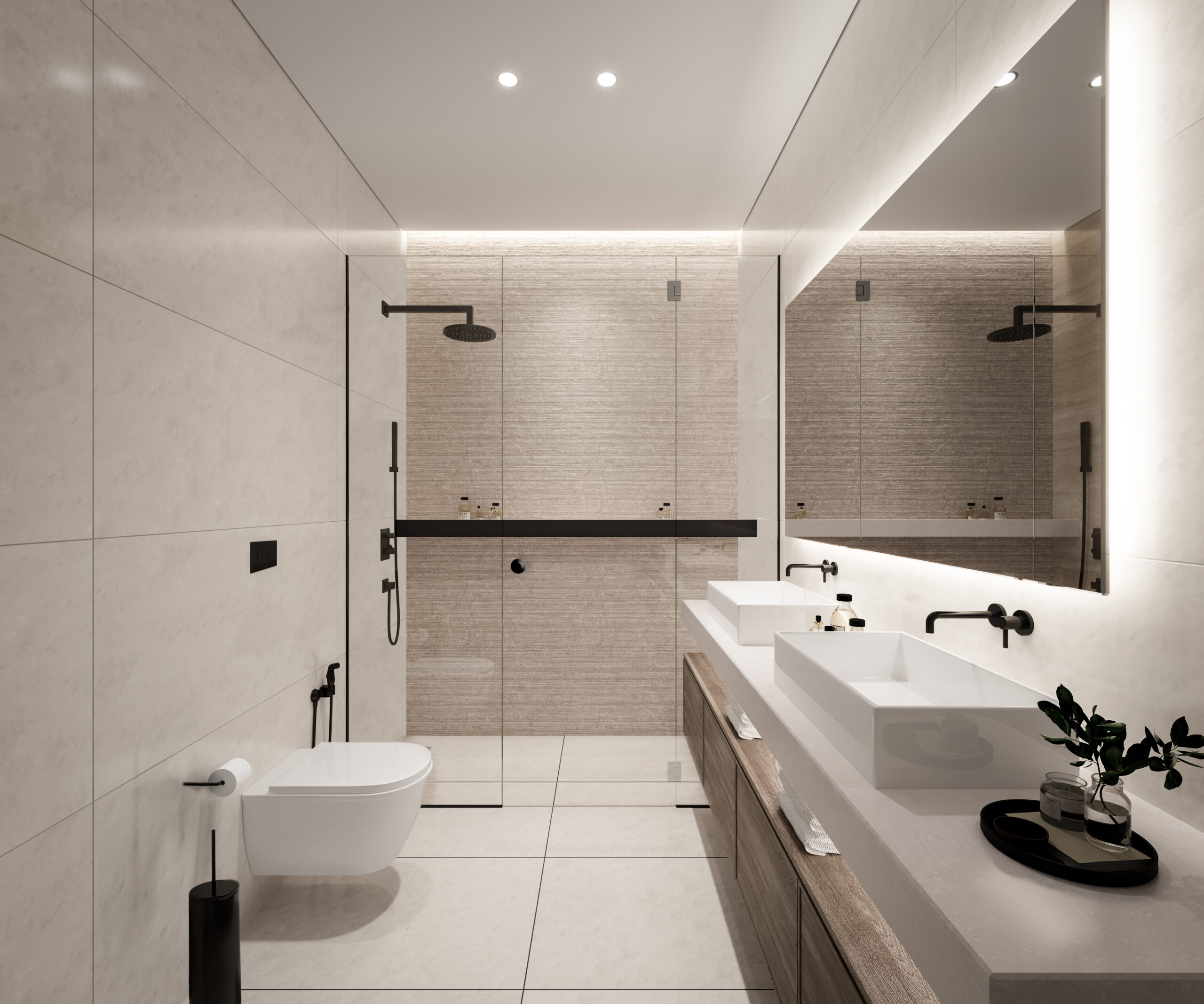 Townhouse Master Bathroom